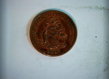 Bahamas 2001 1 Cent Bahamas 1 Cent (Pineapple coat of arms / Starfish) Coin