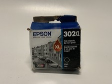 Genuine Epson 302XL Black Ink Cartridge C14T01X123 Dated 07/2027 New