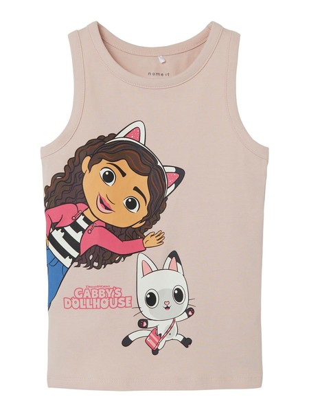 Tank Top Gabby Nmfnemaja, Damen, GrößE M, Schwarz, Baumwolle, Freizeitoberteil-image