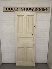 Reclaimed Old Victorian Wooden Internal 5 panel Door 1965 x 725mm