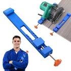 Adjustable Circular Saw Guide Rail for Precision Wood Cutting & Milling Tasks