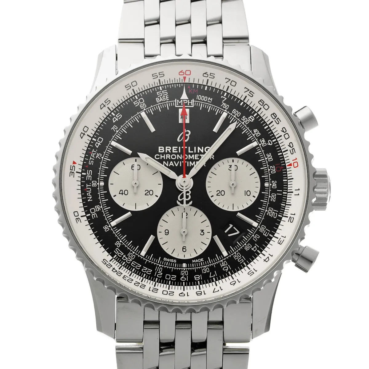 Breitling Navitimer AB0121211B1A1 AB0121) Black Silver