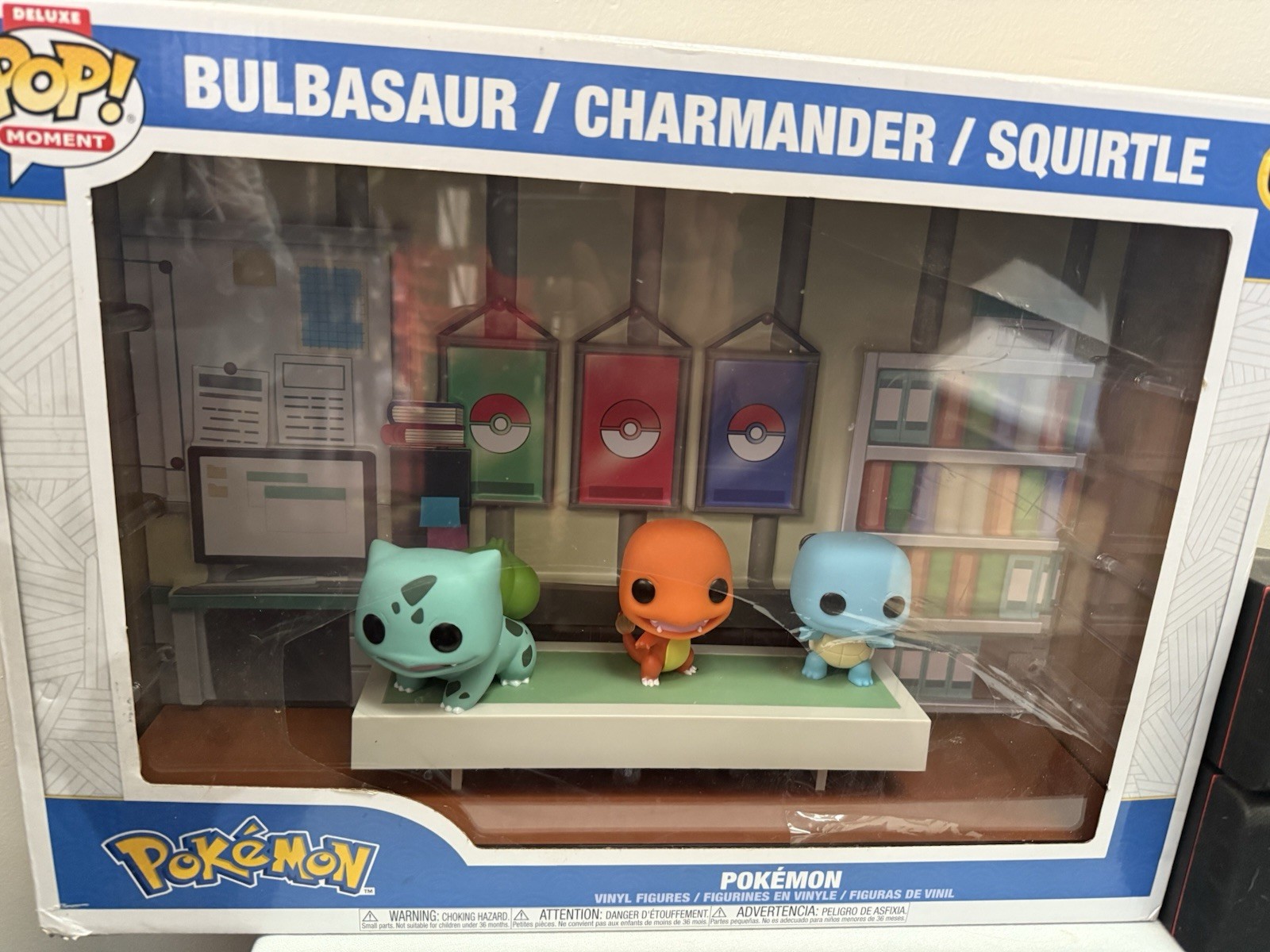 Funko Pop! Momentos Deluxe: Pokémon - Bulbasaur / Charmander / Squirtle #01