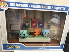 Funko Pop! Momentos Deluxe: Pokémon - Bulbasaur / Charmander / Squirtle #01