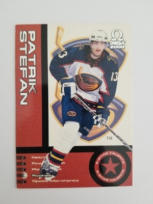 1999-00 Pacific Omega 5-Star Talents Patrik Stefan #1 Rookie RC