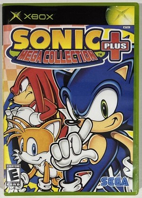 Sonic Mega Collection Plus (Microsoft Xbox, 2004) Tested & Working