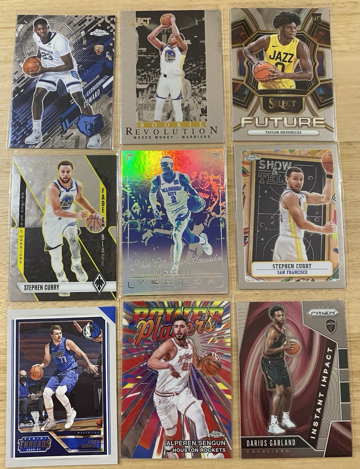 NBA Card Lot 100+ Cards (Autos,#’d, Prizms,Refractors,Parallels,Inserts,RC’s) view 9
