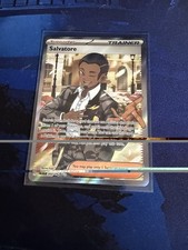 Pokémon TCG Salvatore 202/162 Temporal Forces Full Art Holo Rare M