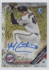 2019 Bowman Draft Chrome Pick Sparkles Refractor 60/71 Matt Canterino Auto 1kk