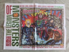 Vintage Marvel Comics Promo Poster 18x24 The Legion of Monsters October 1998