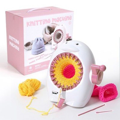 22 Needles Knitting Machine Smart Circular Loom w Row Counter for Hat Scarf Sock