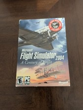 Microsoft PC Flight Simulator 2004 A Century Of Flight Factory Sealed Nib