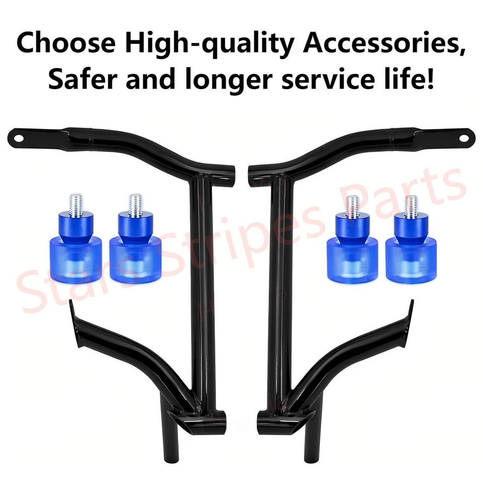 Saddle Bag Guards For Harley Touring Road Glide Road King Street Glide 2009-2025 - Image 4 of 4