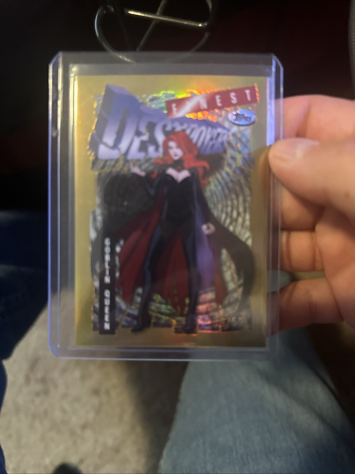 2025 topps finest xmen 97 70 goblin queen gold /50