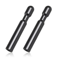 Black Door Lock Knobs Pins Studs Pair for 2004-2014 F-150 Ford