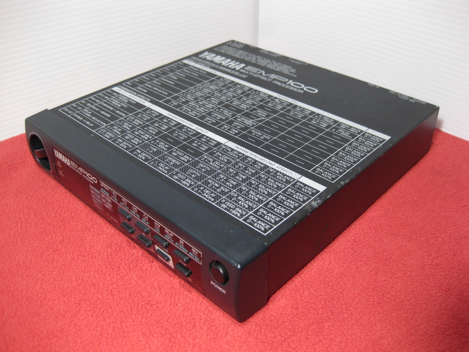 Yamaha Guitar Studio Multi Effects Processor EMP100 Tested MIJ w/ power supply