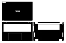 Sticker Skin Cover for ASUS PX674CMA 16" Laptop Carbon fiber Vinyl Decals Guard