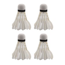 4 Pack LED Shuttlecock Badminton Balls Set Dark Night Glow Birdies Lighting Gift