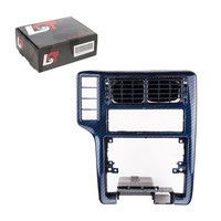 Zierblende Luftgitter Mittelkonsole Carbon Blau FüR VW Polo Classic 6KV 95-99