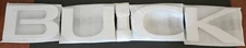 Buick Showroom Wall Letters - Logo Sign Dealership Showroom  - Medium - NIB NEW