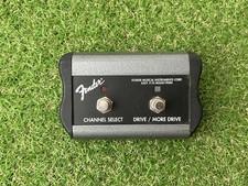 Fender Channel/Gain/More Gain 2 Button Amp/Amplifier Footswitch (A456)