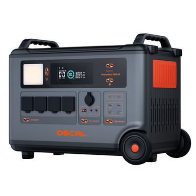 Blackview OSCAL PowerMax 3600SE Powerstation 3600Wh LiFePO4 Spitze 7200W Solar