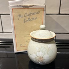 Denby Daybreak Spice Jar with Lid Unused Excellent Condition