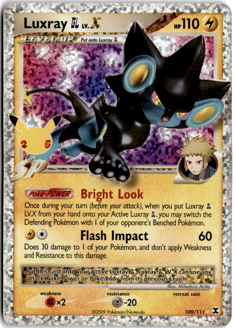Luxray Gl Lv.X 109/111 Celebrations: Classic Collection for sale
