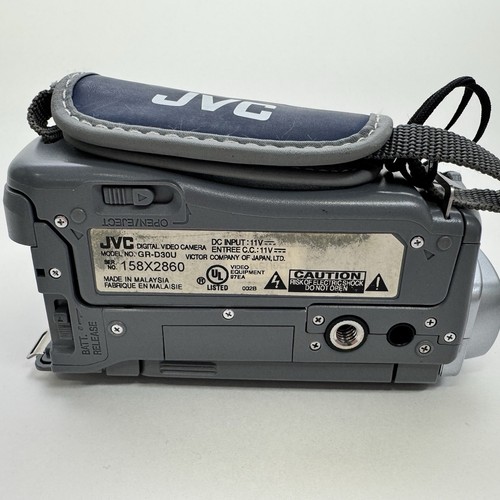 JVC GR-D30U 700x Digital Zoom MiniDV Digital Video Camera W/ Battery For Parts - Picture 10 of 10