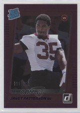 2021 Panini Donruss Rated Rookie Season Stat Line /500 Jaret Patterson #298 0cz