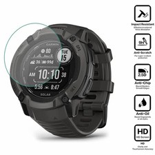Hard Glass HD Tempered Screen Protector for Garmin Instinct 2X Solar Tactical