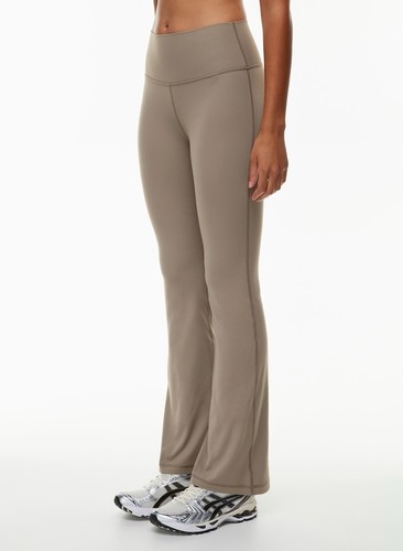 TnaBUTTER Rib Atmosphere Flare Hi Leggings Braun Größe Small - Bild 2 von 12