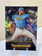 CORBIN BURNES Topps in Technicolor Refractor 2023 Topps Chrome #TT-12 Brewers