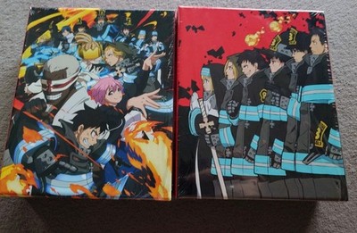 Fire Force Staffel 1 & 2 komplett Bluray Inkl. Limitierte Sammelschuber