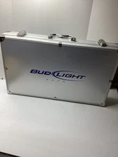 Bud Light Briefcase And Grill Set Silver Branded Tools