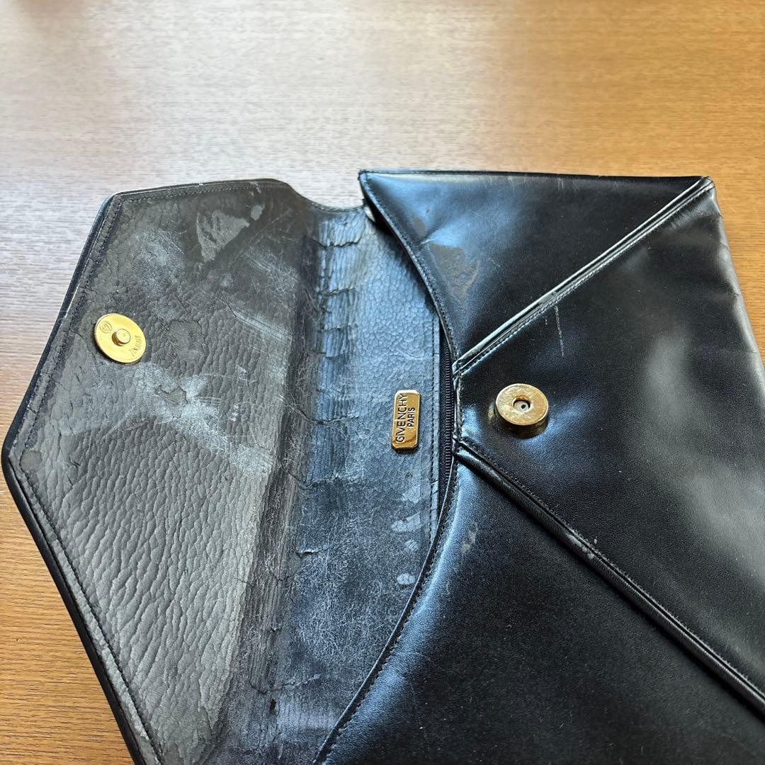 Givenchy Leather Clutch Bag thumbnail 13