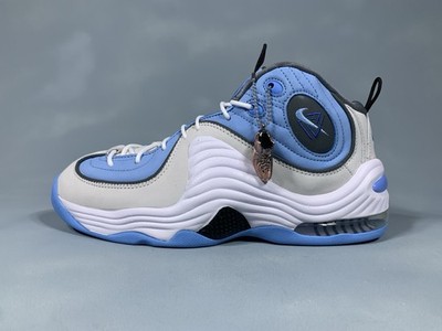 Nike Air Penny 2 x Social Status Collab White Blue Sneakers DM9132-100 Men 10.5