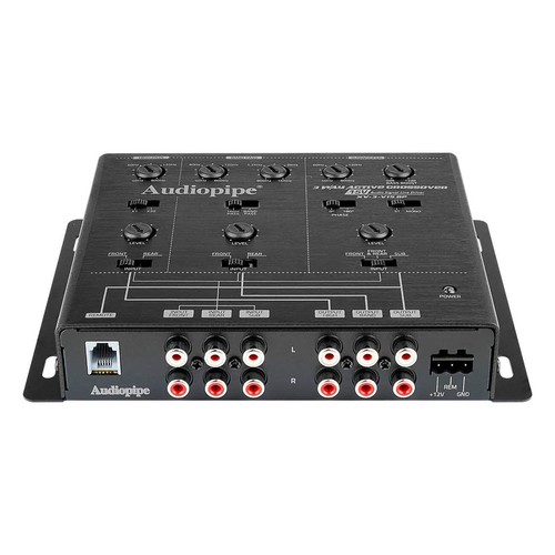 AUDIOPIPEMAP XV3V15XP Audiopipe 3-Way Active Crossover - 15 Volt Line Driver - Picture 3 of 5