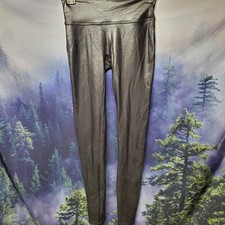 SPANX Womens Size Small Black Shapewear Compression Leggings