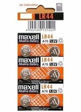 6 NEW LR44 MAXELL A76 L1154 AG13 357 SR44 303 BATTERY