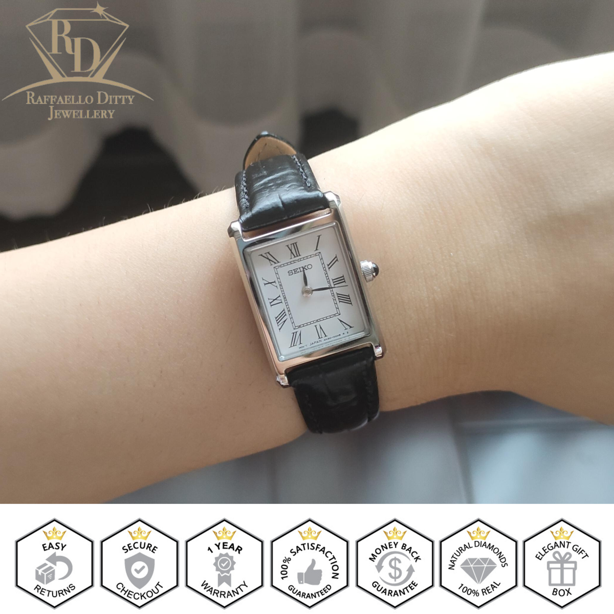 Seiko Essentials White Women's Watch - SWR053 for sale