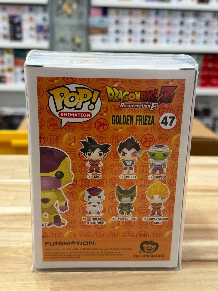 Funko Pop Dragon Ball Z: Resurrection 'F' #47 Golden Frieza SDCC