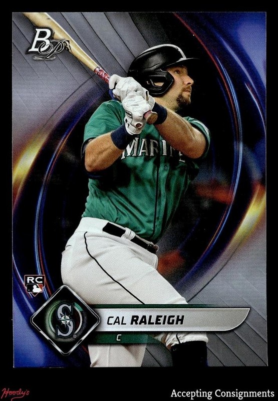 2022 Bowman Platinum #83 Cal Raleigh RC Rookie SEATTLE MARINERS