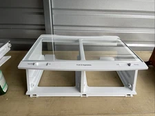 NICE! Genuine OEM LG Kenmore Elite Crisper & Deli Pantry Drawer Cover w/ Rails