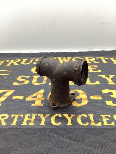 INDIAN 741 SCOUT INTAKE MANIFOLD 26C13 OEM MILITARY JUNIOR SCOUT LINKERT - Picture 2 of 12