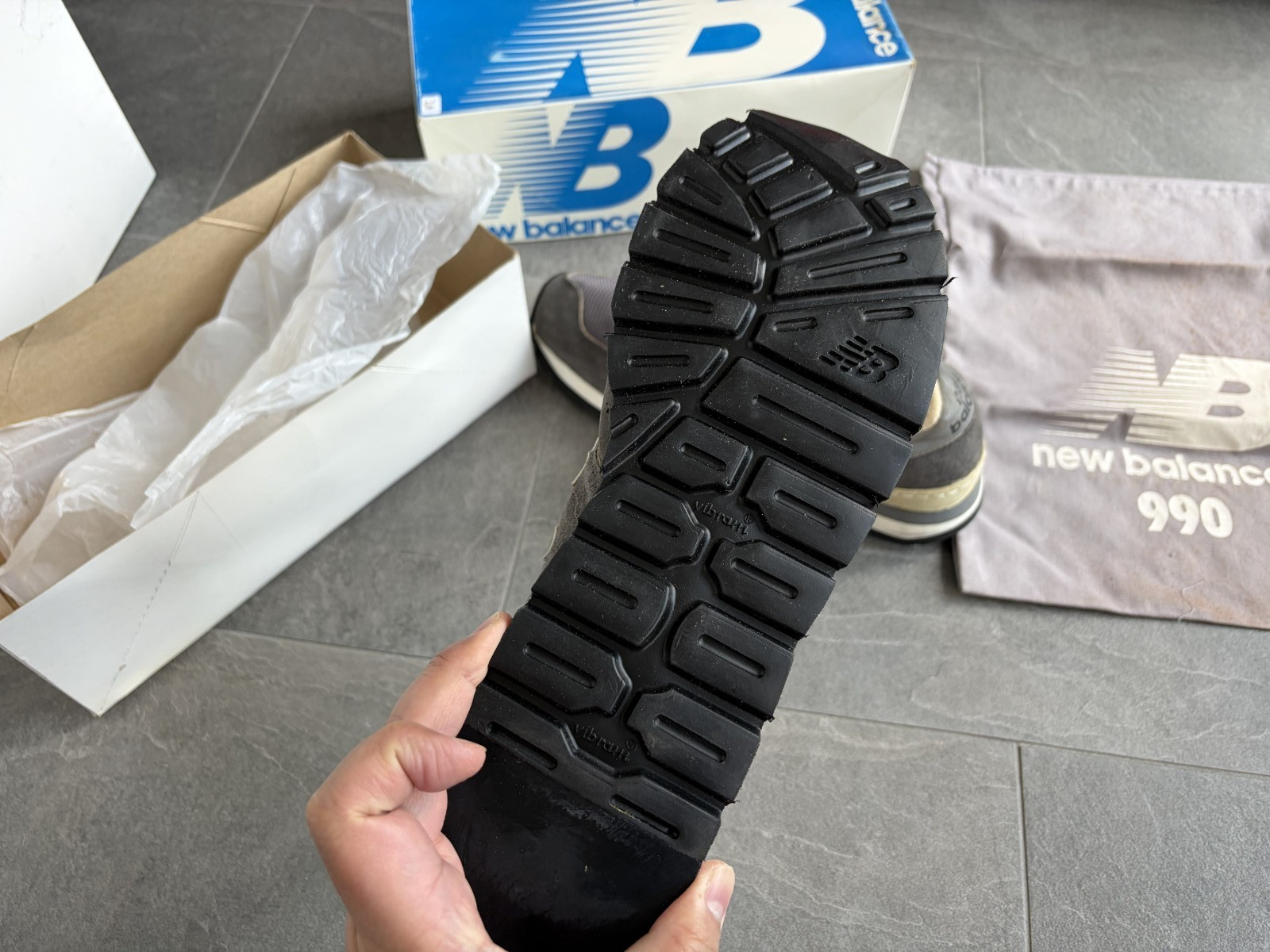 NOS Vintage New Balance 990 - Please Read Description image 6