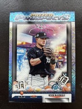 Kevin McGonigle 2025 Bowman Draft PRIZED PROSPECTS PP-2 Mojo Refractor TIGERS