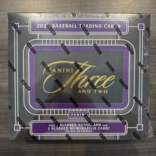 2025 Panini Three and Two Baseball Hobby Box - New/Sealed!