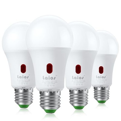 Laios Dusk to Dawn Sensor E26 Light Bulb, 7W LED Outdoor Daylight(5000k)