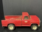 Vintage Tonka Dodge Red Pick Up Truck, Pressed Steel Toy, 14"